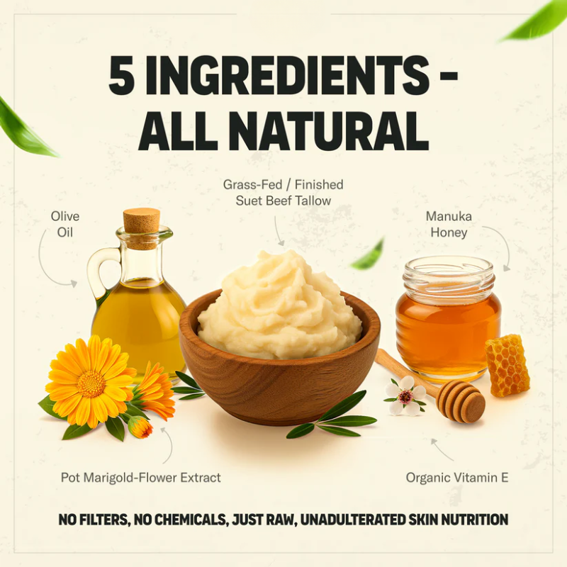 Youthful Beef Tallow Balm