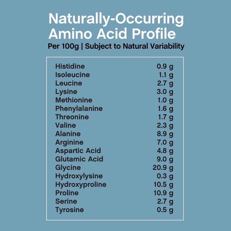 Collagen Bio-Peptides Powder 20oz - Grassfed Protein Supplement - Advanced with 18 Essential Amino Acids