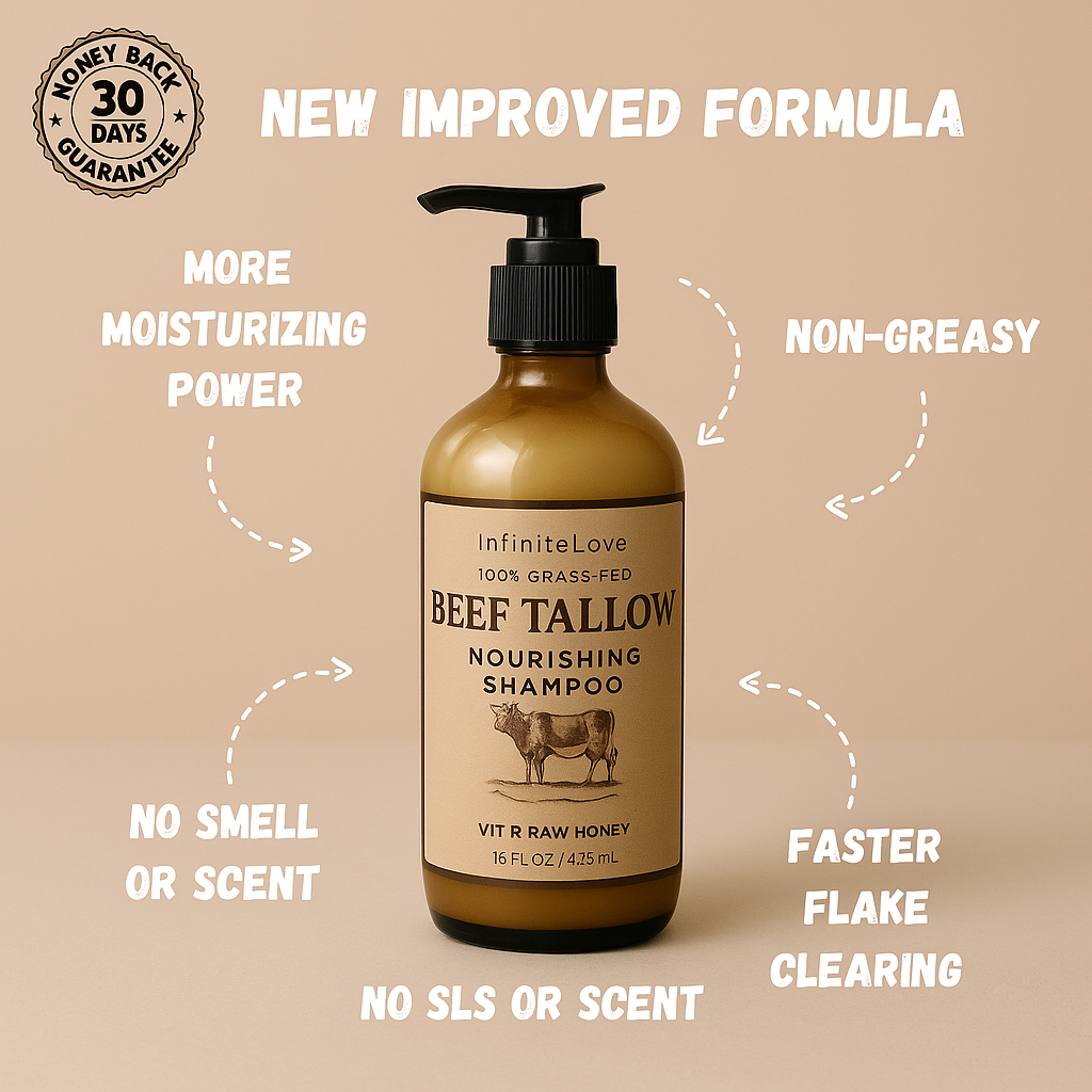 Organic Beef Tallow Shampoo