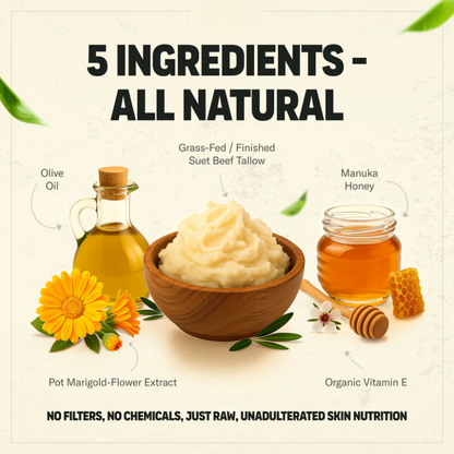 Youthful Beef Tallow Balm